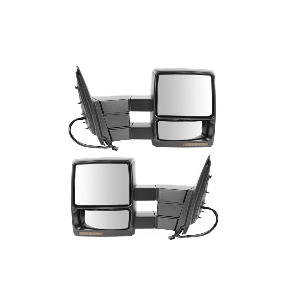 2003-2010 Ford Expedition Lincoln Power Folding Tow Mirrors Set
